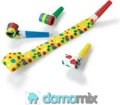 Pozostałe akcesoria barmańskie - Fackelmann Gwizdek urodzinowy trąbka komplet 6szt 36cm 50147 - miniaturka - grafika 1