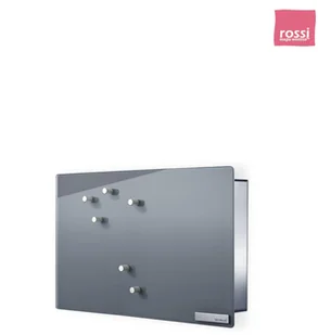 Blomus Magnetyczna skrzynka na klucze Velio pozioma szara B65365 - Gadżety do domu - miniaturka - grafika 5
