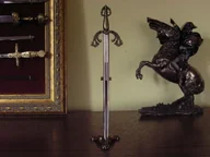 Repliki - broń - WŁOCHY NOŻYK DO LISTÓW MINIATUROWY MIECZ CYDA - miniaturka - grafika 1