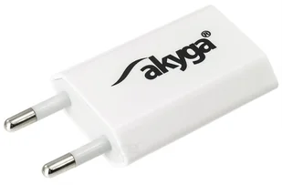 Akyga Zasilacz sieciowy USB AK-CH-03 1A biały (AK-CH-03WH) - Akcesoria do tabletów i e-booków - miniaturka - grafika 2
