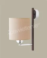 Lampy ścienne - Jupiter BOSTON Chrom VENGE 1 Kinkiet 1x E27 (max 60W) 1271-BTK - miniaturka - grafika 1