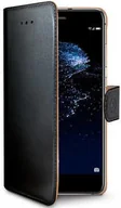 Etui i futerały do telefonów - Celly Pokrowiec na telefon Wally pro Huawei P10 Lite WALLY648) Czarne - miniaturka - grafika 1