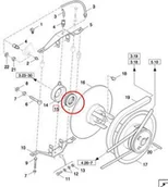 Części i akcesoria do maszyn rolniczych - CNH ŁOŻYSKO PRZEKŁADNI BEZSTOPNIOW 80388068 - miniaturka - grafika 1