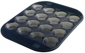Formy do ciast - Mastrad silikonowa forma do mini tartaletek szara MA-F43014 - miniaturka - grafika 1