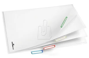 Durable Obwoluta A4 3-częściowa przezroczysta 5 sztuk 2316-19 - Artykuły biurowe - miniaturka - grafika 3