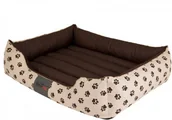 Legowiska dla psów - Hobbydog XL Legowisko Prestiż - Beż w łapki - miniaturka - grafika 1