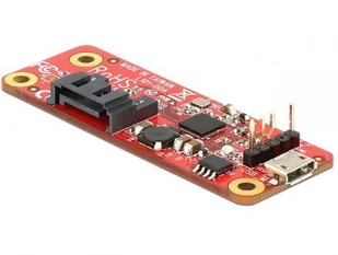 Delock Karta RASPBERRY PI USB Micro B F / USB Pin Header -> SATA 7 Pin (62626) - Adaptery i przejściówki - miniaturka - grafika 2