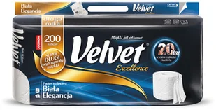 Velvet Care Papier toaletowy VELVET Excellence, 8 szt. - Papier toaletowy - miniaturka - grafika 2