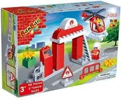 Klocki - Banbao Mała remiza strażacka 9633 - miniaturka - grafika 1