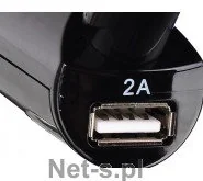 Thermaltake LUXA2 uchwyt samochodowy Cigar Clip (ładowarka USB 2A, uniwersalny) (HO-MHS-PCCCBK-00) - Uchwyty samochodowe do telefonów - miniaturka - grafika 6