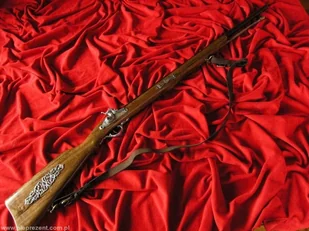 WŁOCHY REPLIKA - STRZELBA KAPISZONOWA Z PASEM - Repliki - broń WŁOCHY REPLIKA - STRZELBA KAPISZONOWA Z PASEM - Repliki - broń - miniaturka - grafika 1