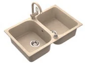 Zlewozmywaki - Laveo Celine SJC 420T - miniaturka - grafika 1