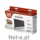 Anteny TV - One For All OFA antena wewnętrzna wzmocnienie sygnału 47dB, UHF/VHF, DVB-T, DVB- (SV9385) - miniaturka - grafika 1