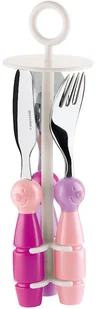 Guzzini Komplet sztućców dla dziecka Bimbi 0750.02.52 - Zestawy sztućców - miniaturka - grafika 2