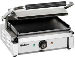 Bartscher Grill kontaktowy Panini | płyty grillowe gładkie | 2,2kW A150679 - Piece, kotły i płyty grzejne gastronomiczne Bartscher Grill kontaktowy Panini | płyty grillowe gładkie | 2,2kW A150679 - Piece, kotły i płyty grzejne gastronomiczne - miniaturka - grafika 1