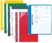 Przybory szkolne - Esselte Polska - Skoroszyty wpinane, 10 szt. w folii, czarny 13588 - miniaturka - grafika 1