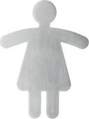 Systemy ekspozycyjne i znaki informacyjne - Durable Tabliczka WC DLA PAŃ PICTO 90x120 mm - miniaturka - grafika 1
