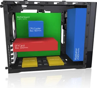 Fractal Design Node 804 FD-CA-NODE-804-BL-W - Obudowy komputerowe - miniaturka - grafika 6