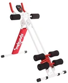 Pozostały sprzęt i akcesoria do ćwiczeń - 4 Nutrition SportPlus AB Plank SP-ALB-011 trenażer mięśni brzucha z komputerem treningowym, niebieski, stopnie trudności, składany SP-ALB-011-R - miniaturka - grafika 1