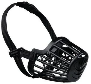 Trixie KAGANIEC PLASTIKOWY XL OBWÓD 35 cm 17607 - Kagańce dla psów - miniaturka - grafika 2