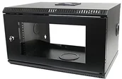 Akcesoria do serwerów - STARTECH.COM StarTech. com rk619wa lloh Depth Hinged Open Frame Wall Mount Server Rack (6U, 55,9 cm (22 cali), nośność: 49,8 kg) RK619WALLOH - miniaturka - grafika 1