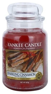 Yankee Candle Duży słoik Sparkling Cinnamon 623.0 g - Świeczniki - miniaturka - grafika 2