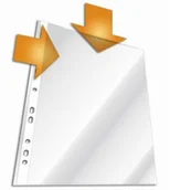 Koszulki na dokumenty - DURABLE Koszulka na dokumenty PP, A4, otwarta góra i bok - miniaturka - grafika 1