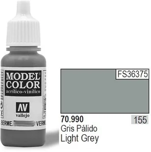 Vallejo Farba Nr155 Light Grey 17ml 441780 - Akcesoria i części modelarskie - miniaturka - grafika 2