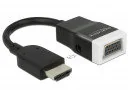 Adaptery i przejściówki - Delock Adapter AV HDMI męskie - D-Sub15 żeńskie +Audio 65587 - miniaturka - grafika 1