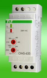 F&F Ogranicznik poboru mocy OMS-635 - Bezpieczniki elektryczne - miniaturka - grafika 2
