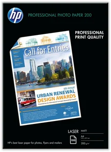 HP papier fotograficzny DO DRUK-LASER MATOWY A4 (100ARK) [200G] Q6550A - Papier do drukarek - miniaturka - grafika 2