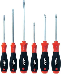 Wiha Zestaw wkrętaków płaskich/ krzyżowych PH/ krzyżowych PZ, SoftFinish 302 HK6 01 Zestaw 6-cz (26113) - Śrubokręty - miniaturka - grafika 2