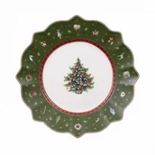 Talerze - Villeroy & Boch Toy's Delight Talerz sałatkowy zielony średnica: 24 cm (14-8585-2641) - miniaturka - grafika 1