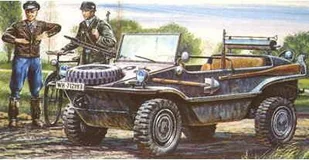 Italeri Kfz II VW Typ 166 Schwimmwagen - Modele do sklejania - miniaturka - grafika 2