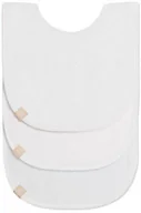 Śliniaki i fartuszki - Lassig Newborn Śliniaczki bib white 3 szt. 0-12 miesięcy LTEXBNB001 - miniaturka - grafika 1