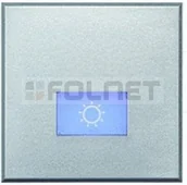 Wyłączniki światła i elektryczne - Bticino Klawisz z podświetlanym symbolem lampa AXIAL 2 mod - Btcino Axolute HD49 - miniaturka - grafika 1