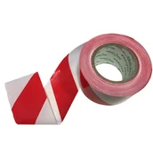 Poziomice, łaty, miary - Taśma ostrzegawcza 200mb - miniaturka - grafika 1