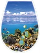 Deski sedesowe - Bisk Lilia Deska sedesowa 04154 foto ocean - miniaturka - grafika 1