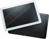 Tablice i flipcharty - Allboards Tablica czarna kredowa w ramie drewnianej ala iPhone 90x60cm TB96ipho - miniaturka - grafika 1