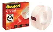 Taśmy klejące - Scotch TAŚMA BIUROWA CRYSTAL CLEAR 19mm/33m W PUDEŁKU - miniaturka - grafika 1