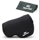 Akcesoria fotograficzne - MegaGear megagear Ultra lekka torba na aparat z neoprenu marterial do lustrzanka cyfrowa Sony NEX-6 z obiektywem Sony NEX-7 z 16  50 MM, czarny MG078 - miniaturka - grafika 1