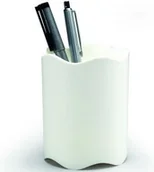 Akcesoria na biurko - Durable Pojemnik na długopisy TREND biały DU126-10 - miniaturka - grafika 1