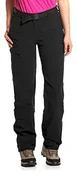 Spodnie narciarskie - Maier Sports Damskie Spodnie Trekkingowe Roll-Up Lulaka, Black, 24, 232001 (232001_900_24) - miniaturka - grafika 1