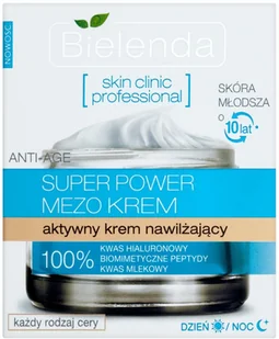 Bielenda Skin Clinic Professional aktywny krem nawilżający na dzień i noc 50ml - Kremy do twarzy - miniaturka - grafika 4