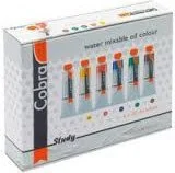 Farby i media malarskie - Talens Cobra zestaw farb olejnych 6x20 ml 25820406 - miniaturka - grafika 1