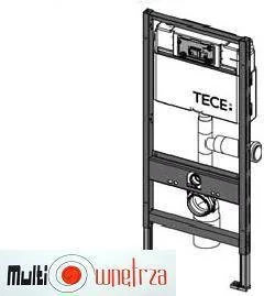 Tece profil - Uniwersalny Stelaż podtynkowy Do kompaktu WC ze spłuczką podtynkową uruchamianą z przodu z wyjściem umożliwiającym podłączenie odciągu zapachów. 9.300.003 - Stelaże i zestawy podtynkowe do WC - miniaturka - grafika 2