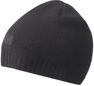 Czapki narciarskie - Helly Hansen Czapka Męska Brand Beanie, Czarny (57502-990-STD) - miniaturka - grafika 1