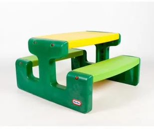 Little Tikes Ława ze stolikiem Funny XL green 466A00060 - Place zabaw - miniaturka - grafika 2