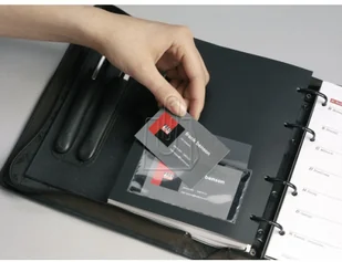 Durable Pojemnik na dokumenty FLEXIPLUS A4 pionowy czarny 2 sztuki DU130-2 - Pojemniki biurowe - miniaturka - grafika 3