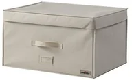 Pudła i pojemniki do przechowywania - Compactor ran7117 aufbewahrungskommmode z worki próżniowe, 55 x 40 x 30 cm, Beige RAN7117 - miniaturka - grafika 1
